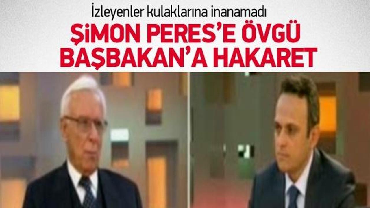 Sami Selçuk'tan STV'de Şimon Peres'e övgü