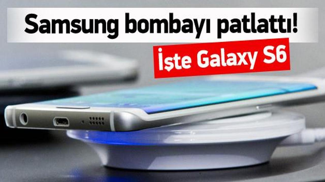 Samsung bombayı patlattı! İşte Galaxy S6