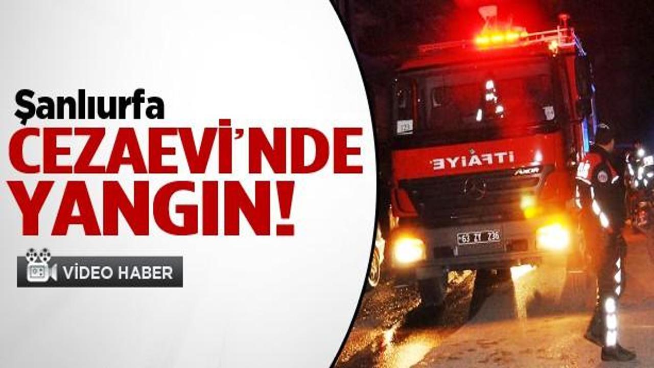 Şanlıurfa Cezaevi'nde yangın