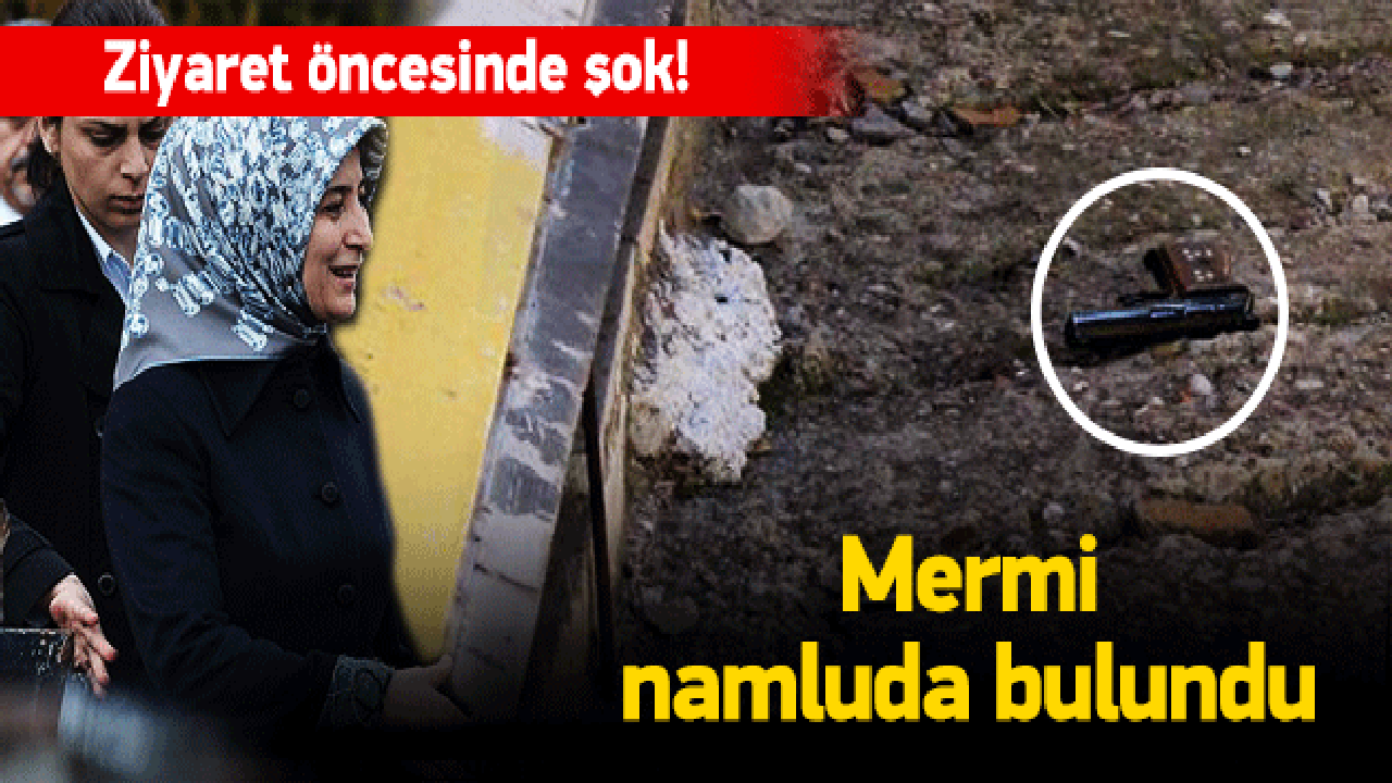Sare Davutoğlu'nun ziyareti öncesinde şok!