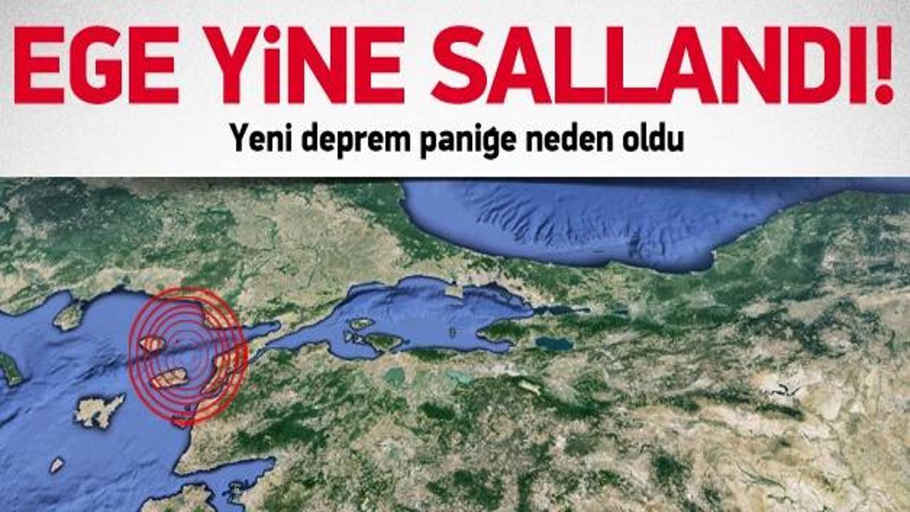 Saros Körfezi'nde deprem oldu