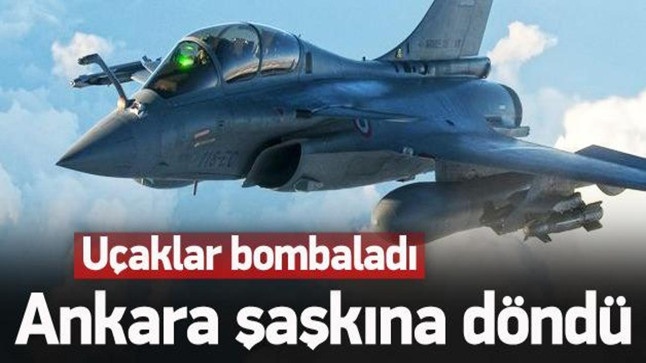 Savaş uçakları vurdu, Ankara şok oldu
