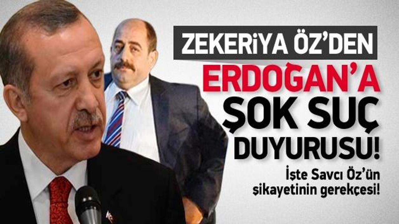Savcı Öz'den Başbakan hakkında suç duyurusu