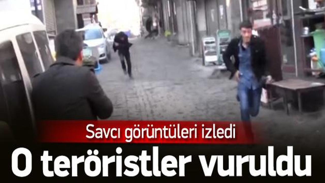 Savcılık: Sokağa giren iki ter&ouml;rist de vuruldu