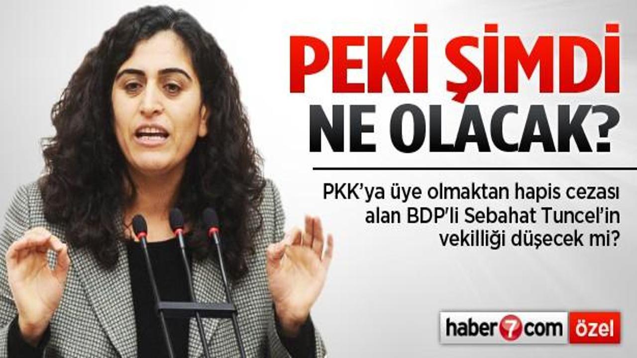 Sebahat Tuncel'in vekilliği düşecek mi?