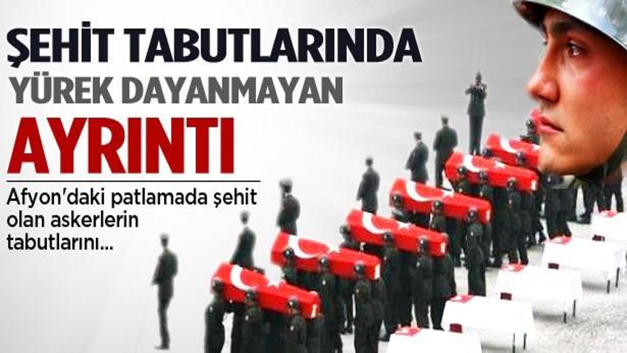 Şehitlere lehimli açılmayan tabut!