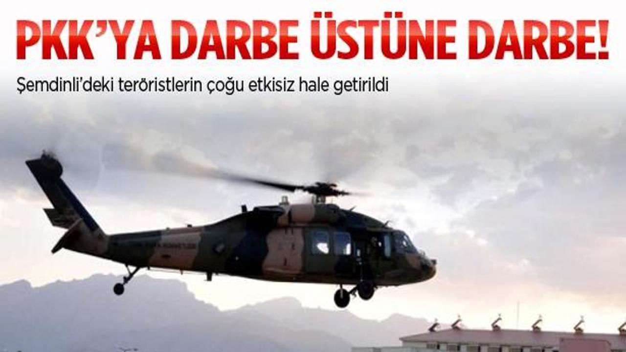 Şemdinli'de PKK'ta darbe üstüne darbe!
