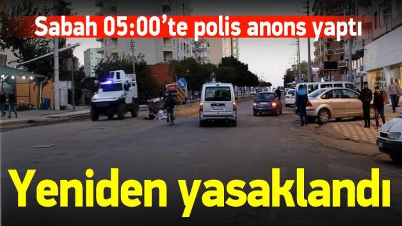 Silvan'da sokağa çıkma yasağı ilan edildi