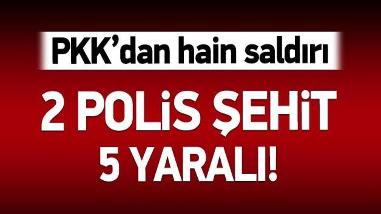 Şırnak'tan kara haber: 2 polis şehit