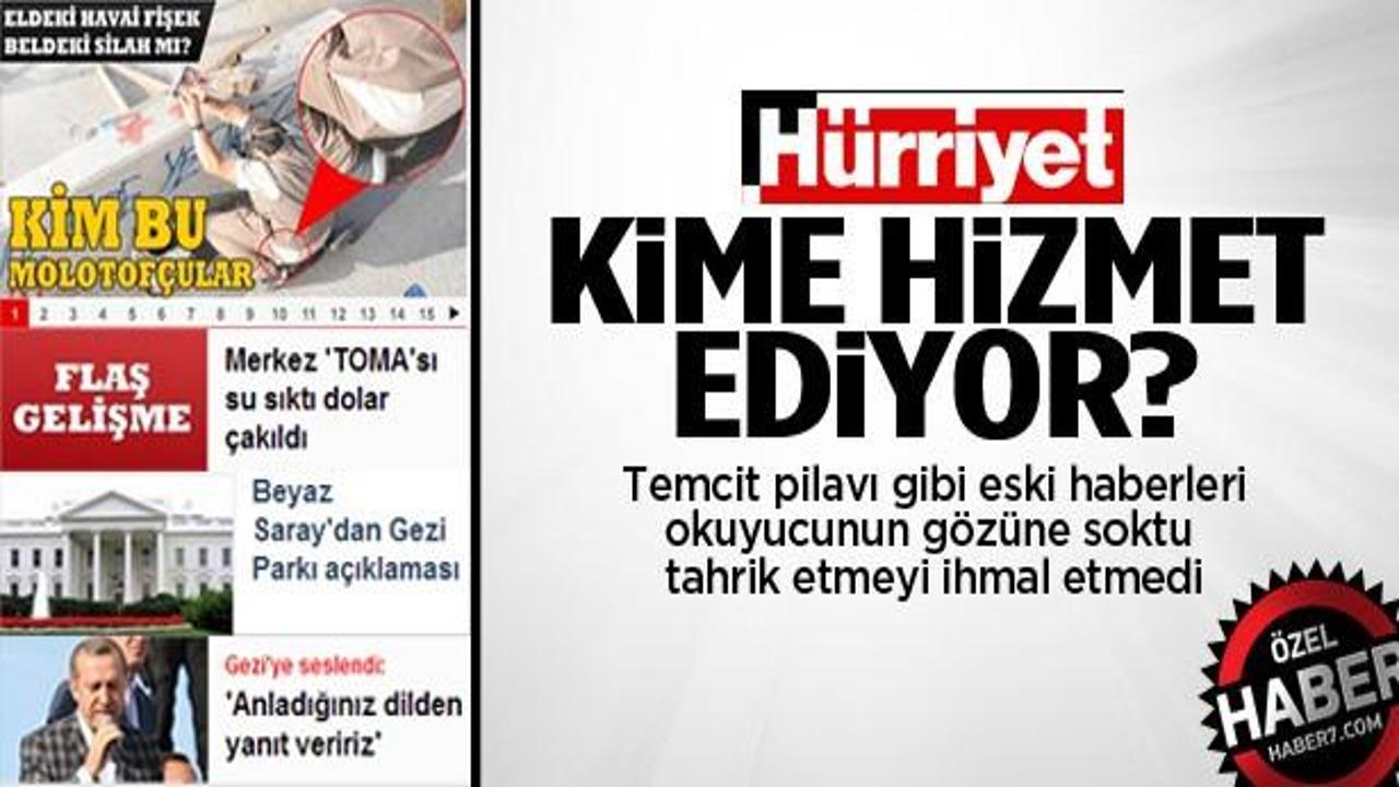 Sizce Hürriyet'in sitesi kime hizmet ediyor?