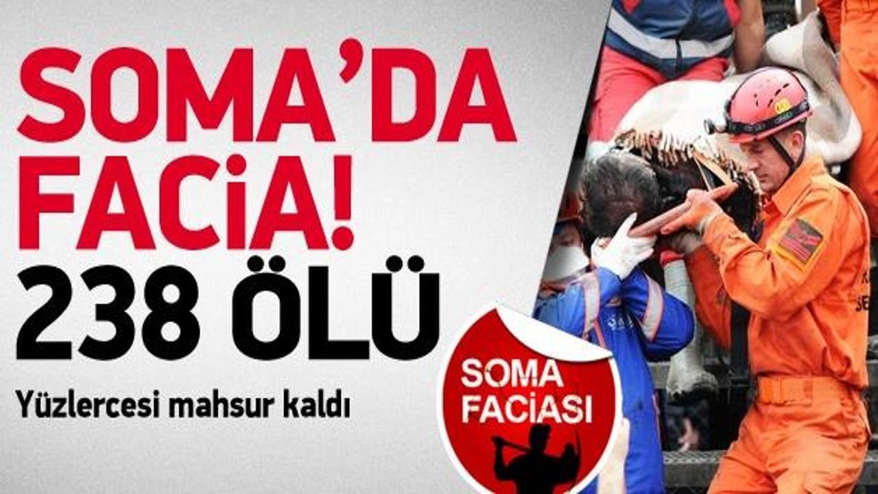 Soma'da maden faciası: Yüzlerce ölü var