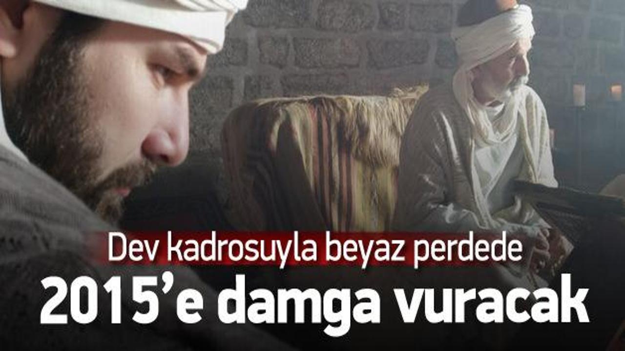 Somuncu Baba dev oyuncu kadrosuyla sinemada