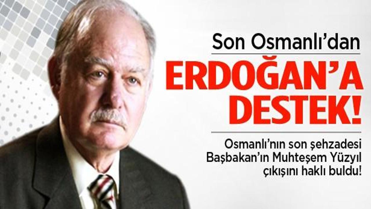 Son Osmanlı'dan Başbakan'a destek