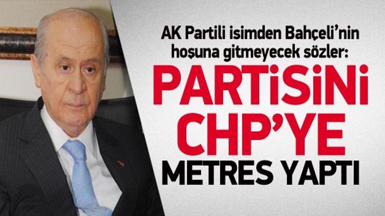 Soylu: Bahçeli, partisini CHP'ye metres yaptı