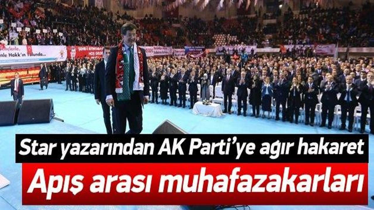 Star yazarından AK Parti'ye ağır hakaret