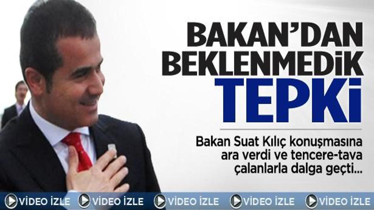 Suat Kılı&ccedil; tencere tava &ccedil;alanlarla dalga ge&ccedil;ti