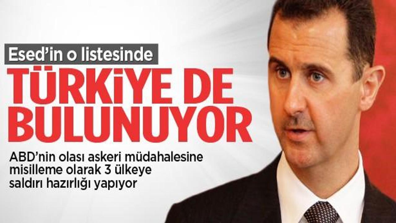 'Suriye'nin misilleme listesinde Türkiye de var'