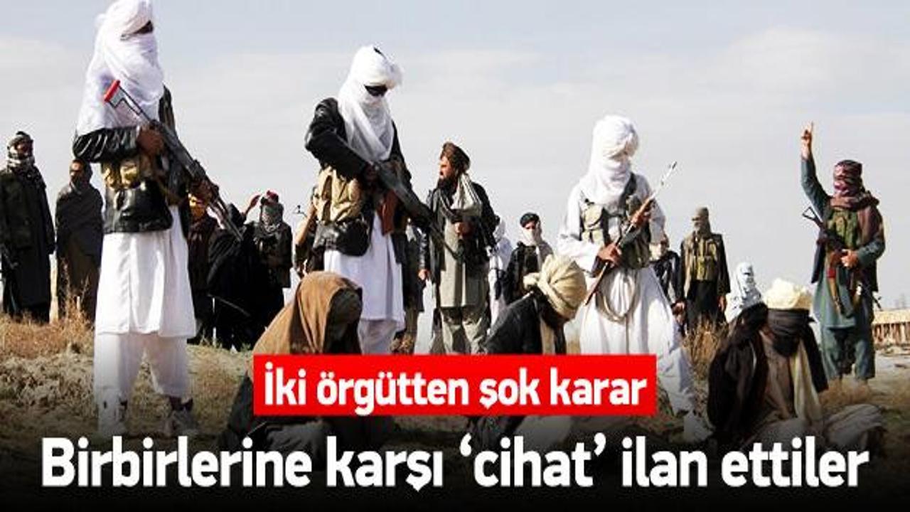 Taliban ve DAEŞ birbirlerine karşı cihat ilan etti