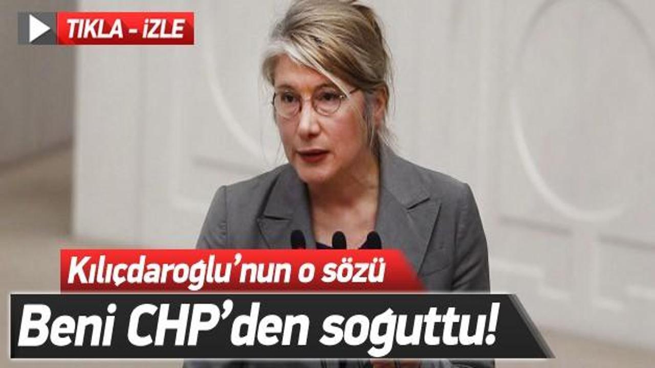 Tarhan: Kılıçdaroğlu beni CHP'den soğuttu