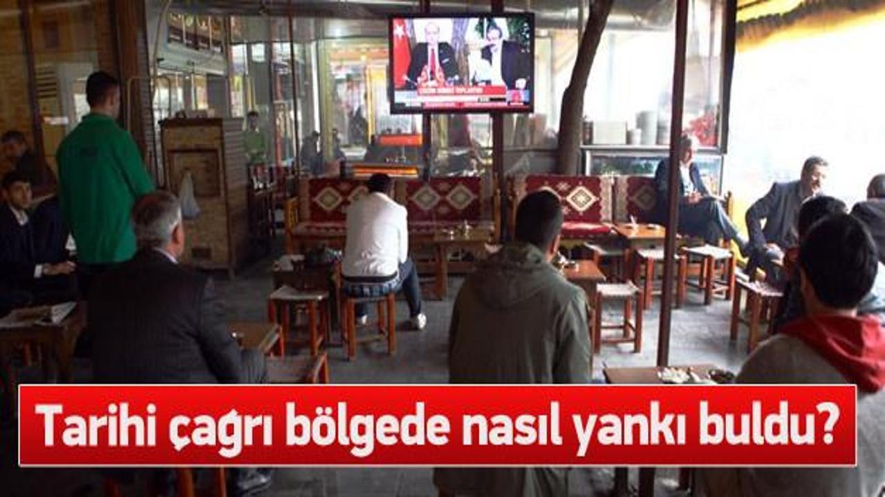 Tarihi çağrı Diyarbakır'da sevinçle karşılandı