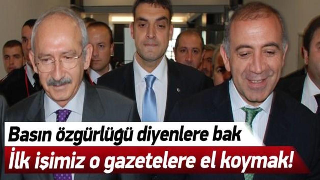 Tekin: 8 Haziran'da o gazetelere el koyacağız