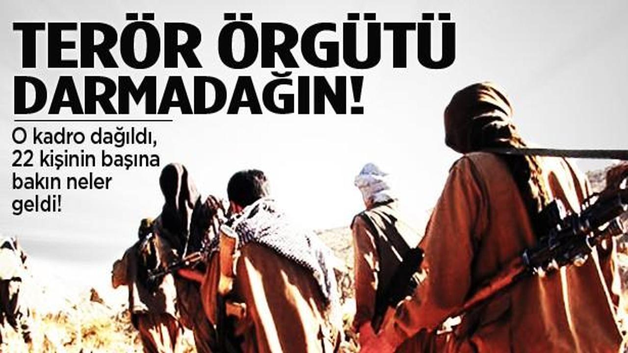 Terör örgütü PKK darmadağın oldu