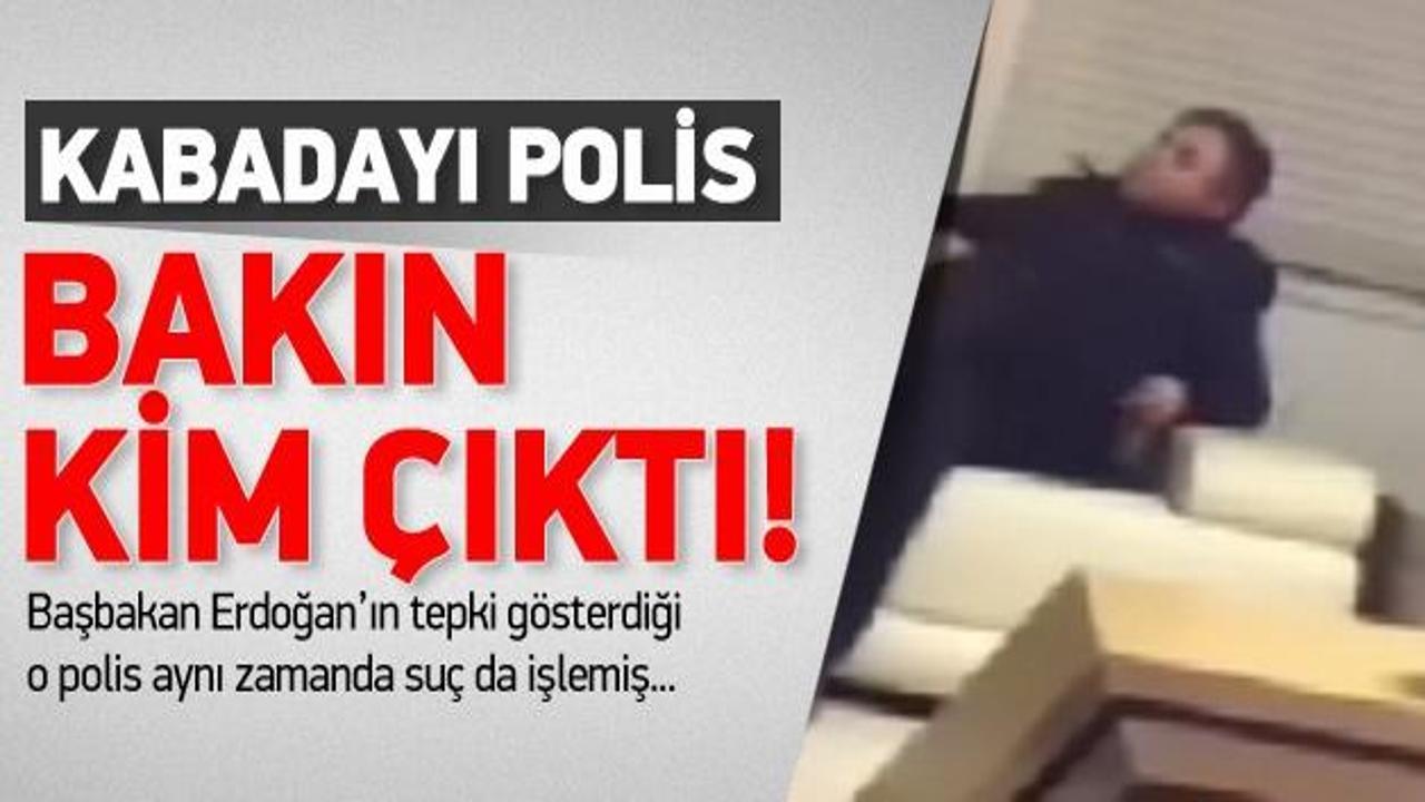 Tespihli polis bakanın ofisini izinsiz basmış
