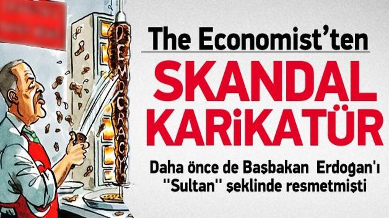 The Economist'ten skandal karikatür!