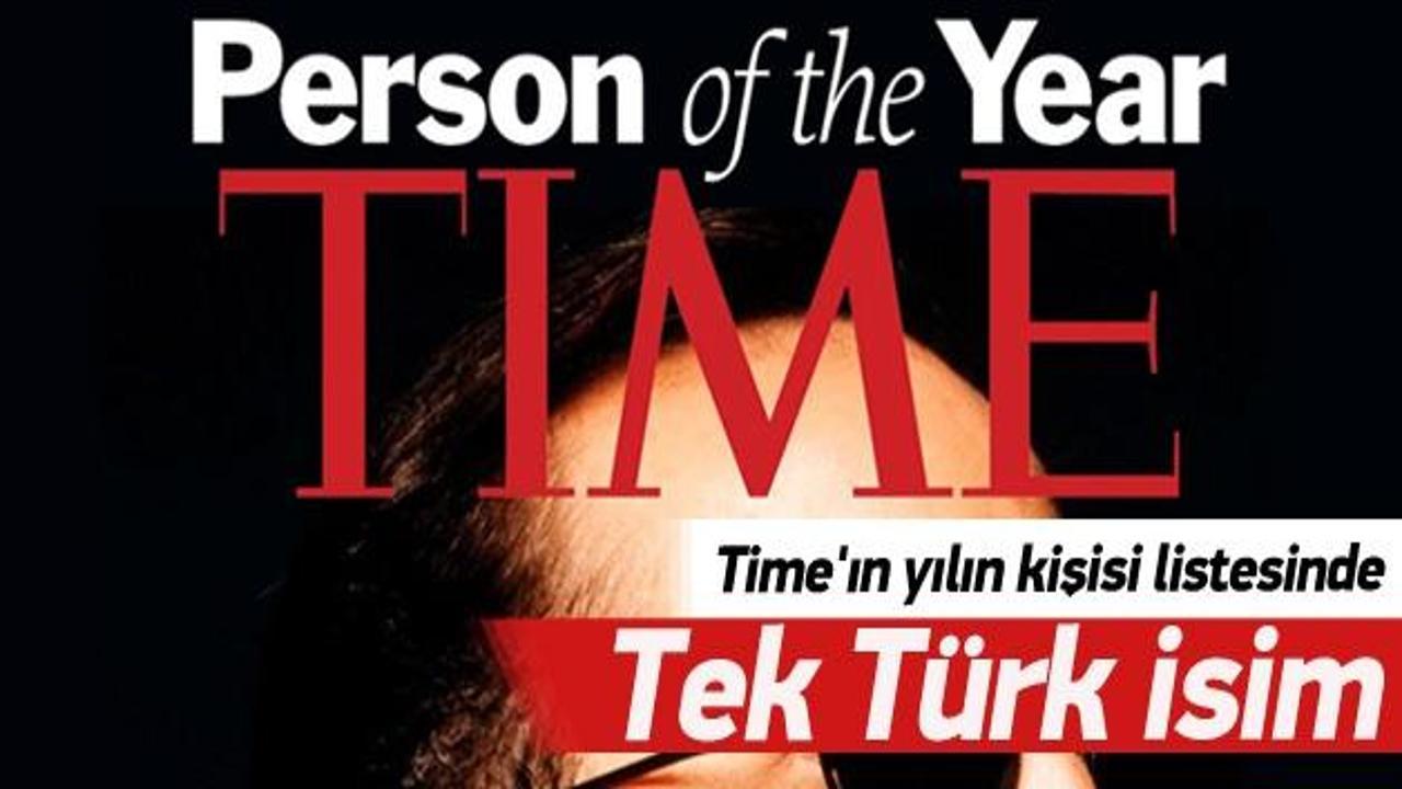Time'ın yılın kişisi listesinde tek Türk isim