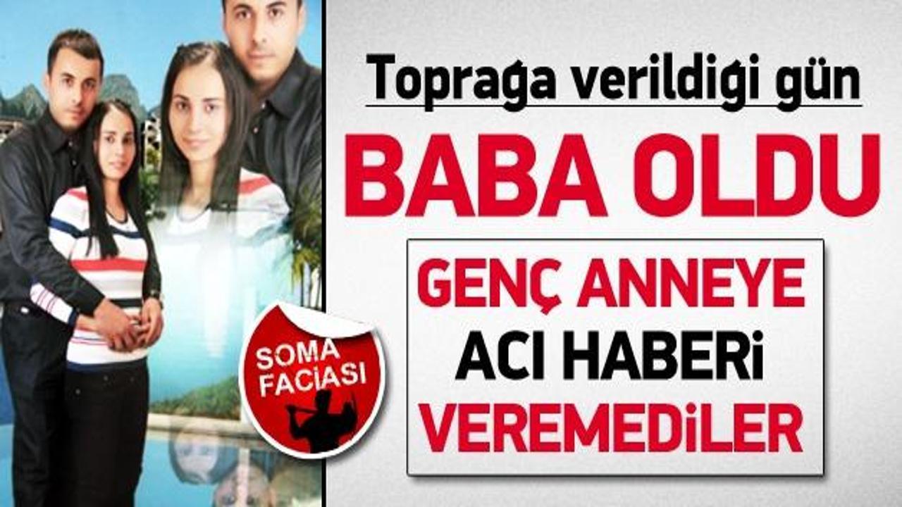 Toprağa verildiği gün oğlu oldu