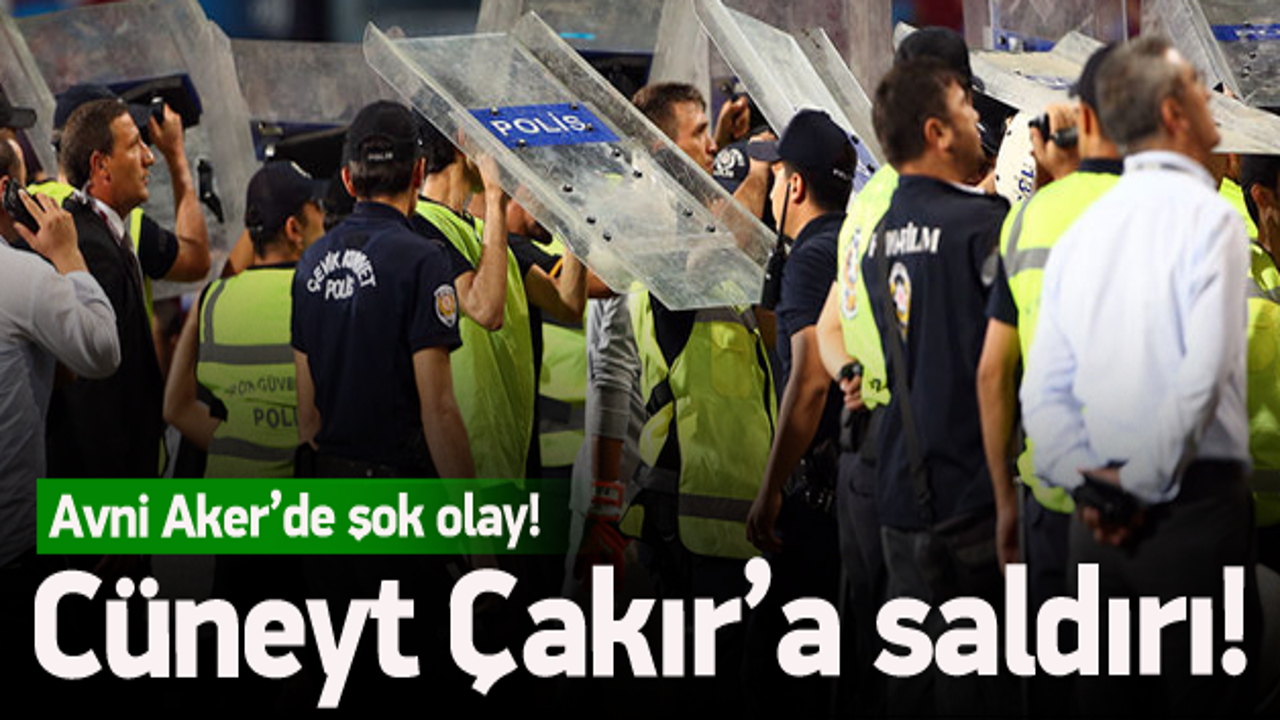 Trabzon'da Cüneyt Çakır'a saldırı