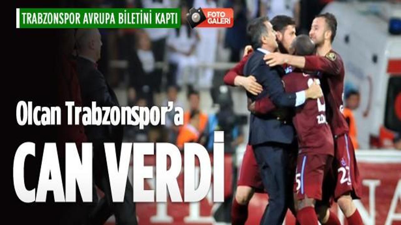 Olcan Trabzonspor'a 'CAN'  verdi