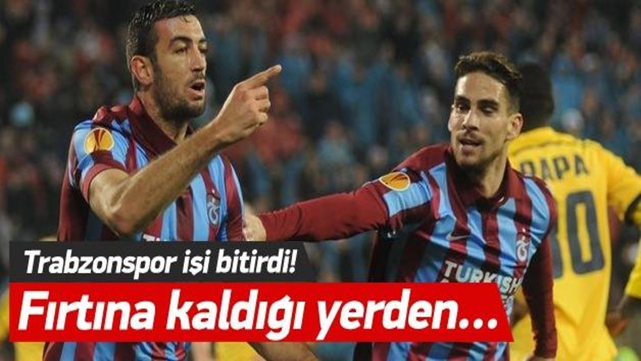 Trabzonspor işi bitirdi!