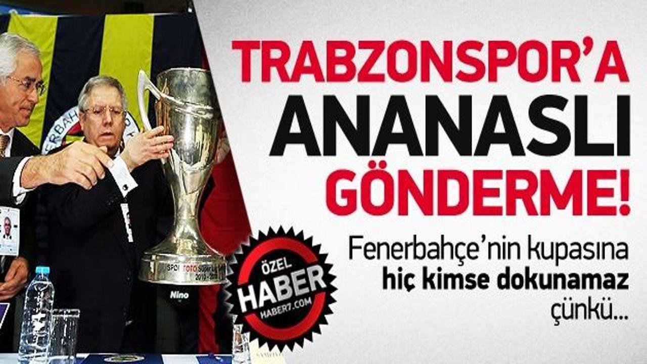 Trabzonspor'a ananaslı gönderme!