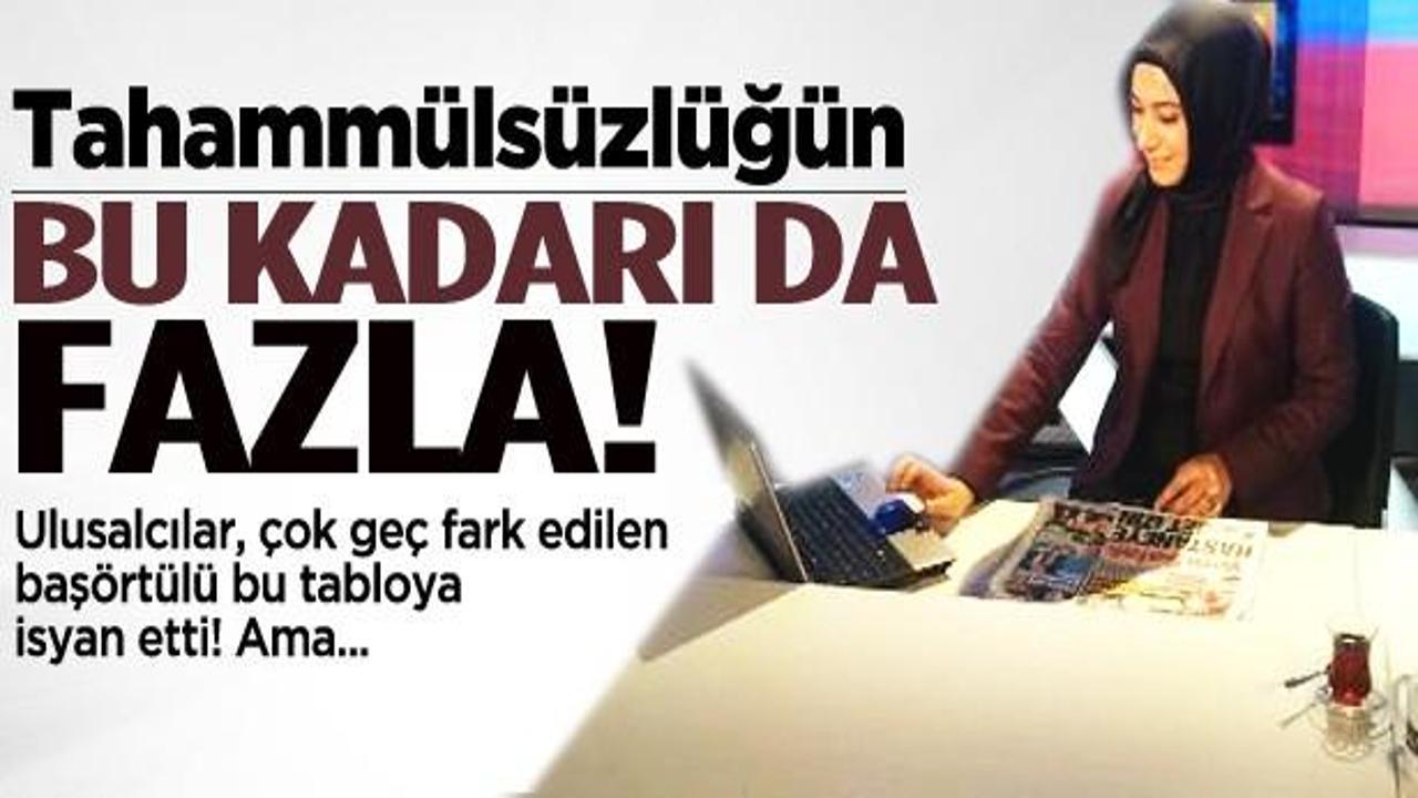 TRT'deki baş&ouml;rt&uuml;l&uuml; sunucuya tahamm&uuml;l edemediler