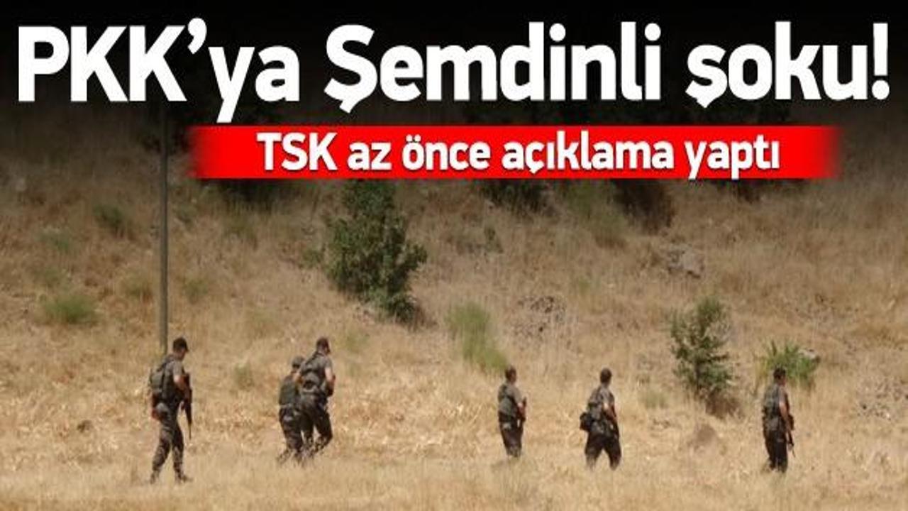 TSK'dan flaş açıklama: 13 PKK'lı öldürüldü!