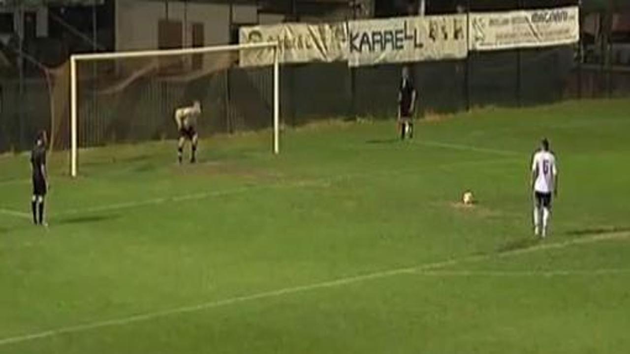Tarihte verilmeyen penaltı gol&uuml;!  / VİDEO