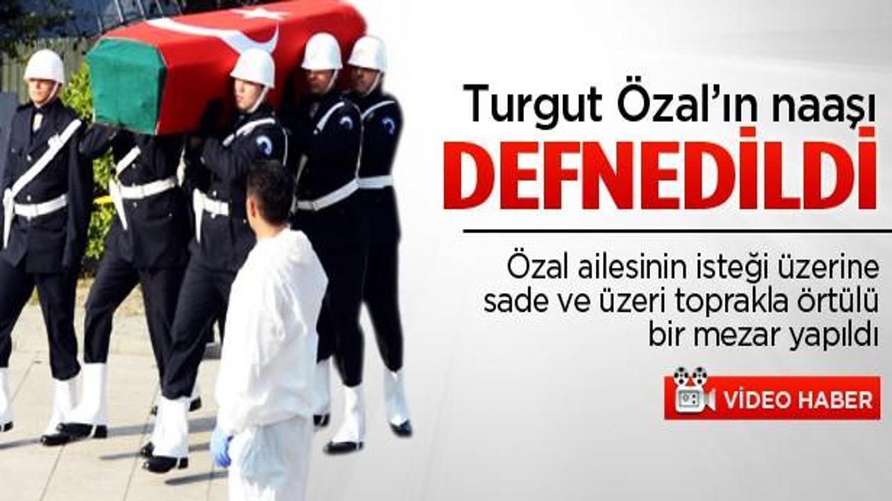 Turgut &Ouml;zal ikinci kez toprağa verildi