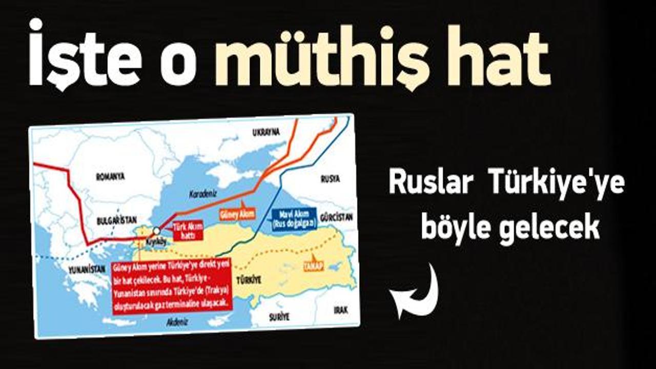 Türk Akım'ı Kıyıköy'den karaya çıkacak