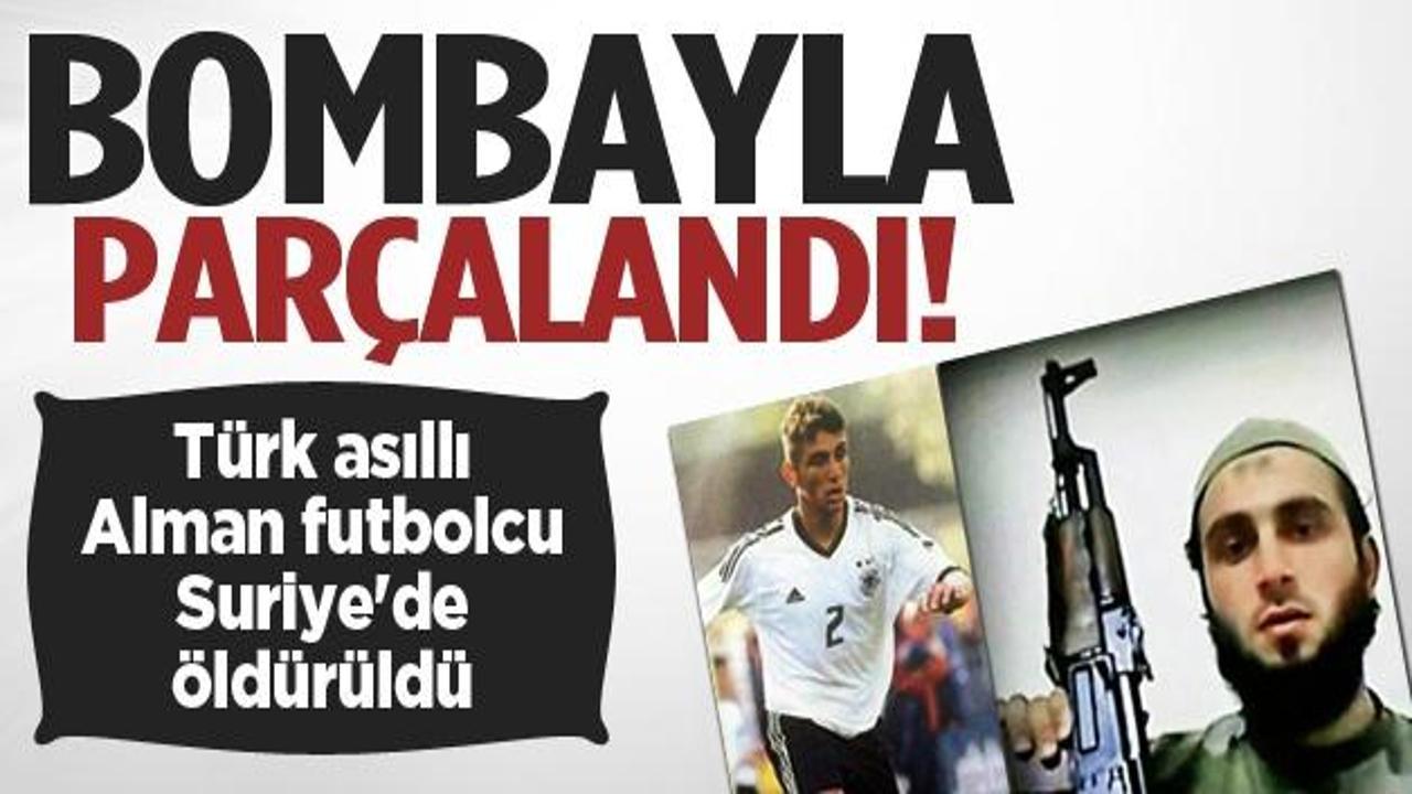 Türk asıllı Alman futbolcu bombayla parçalandı