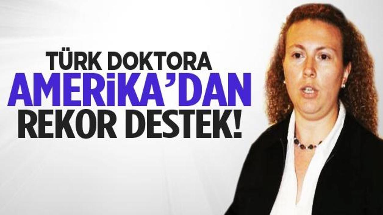Türk doktora ABD'den rekor destek
