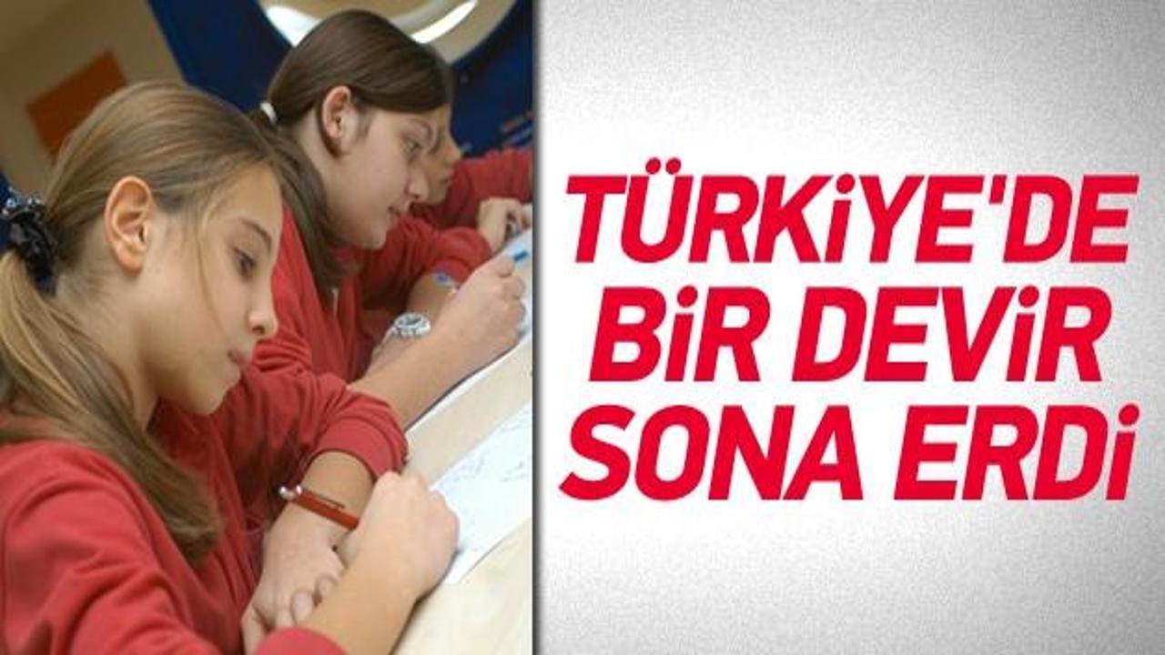 Türk eğitim tarihinde bir devrin sonu!