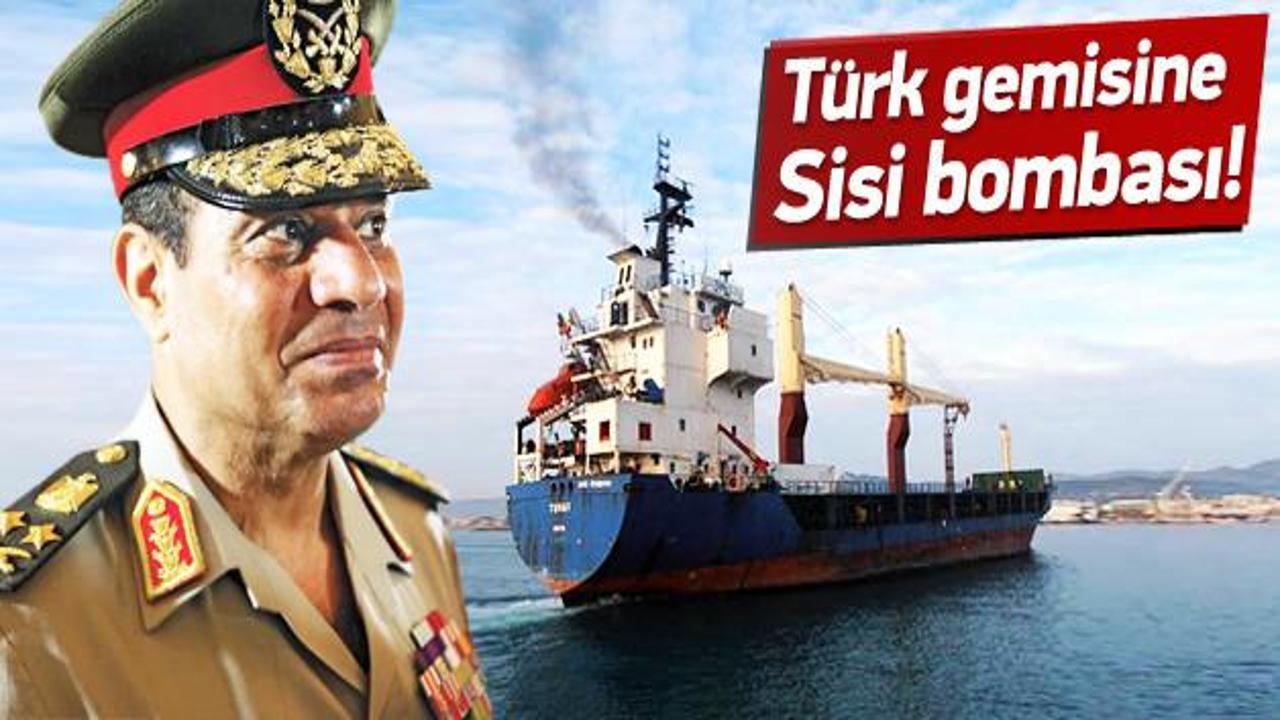 Türk gemisini vurma emri Sisi’den