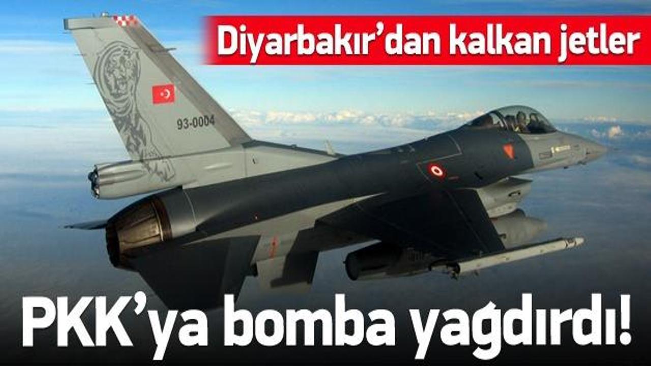 Türk jetleri PKK'ya bomba yağdırdı