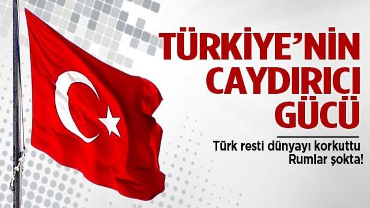 Türk resti dünyayı korkuttu Rumlar şokta!