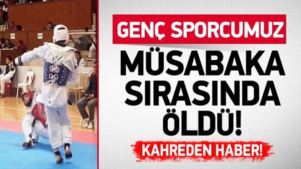 Türk sporcu müsabaka esnasında öldü