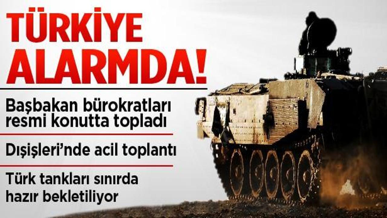 Türk tankları uyarı ateşinde bulundu iddiası