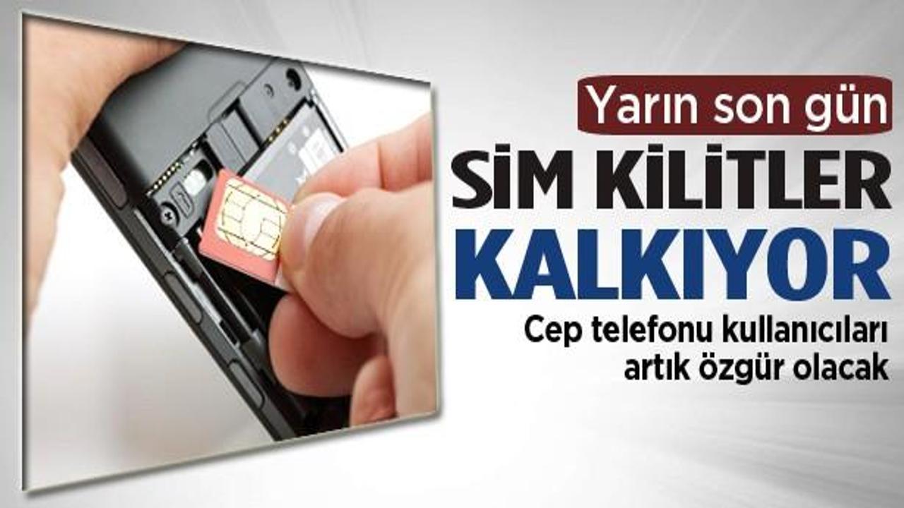 Türkiye için SIM kart kilitleri 7 Eylül'de kalkıyor