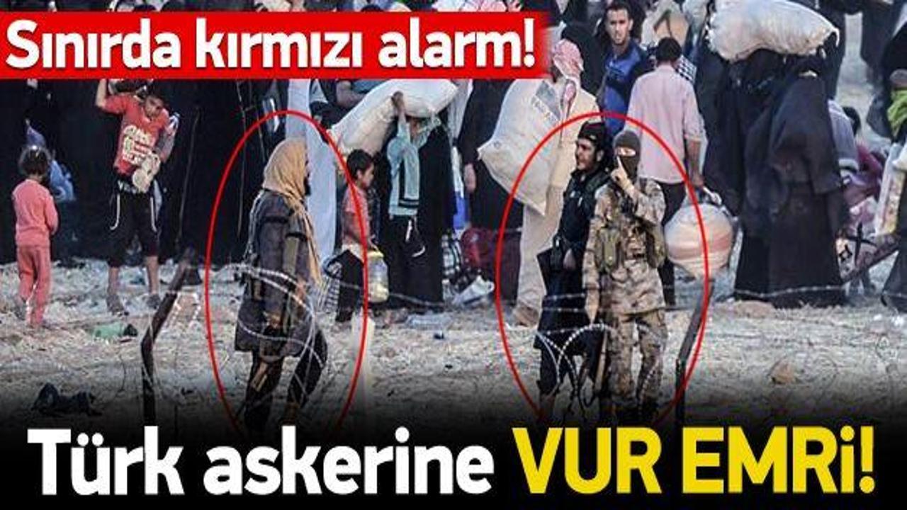 Türkiye-Suriye sınırında kırmızı alarm