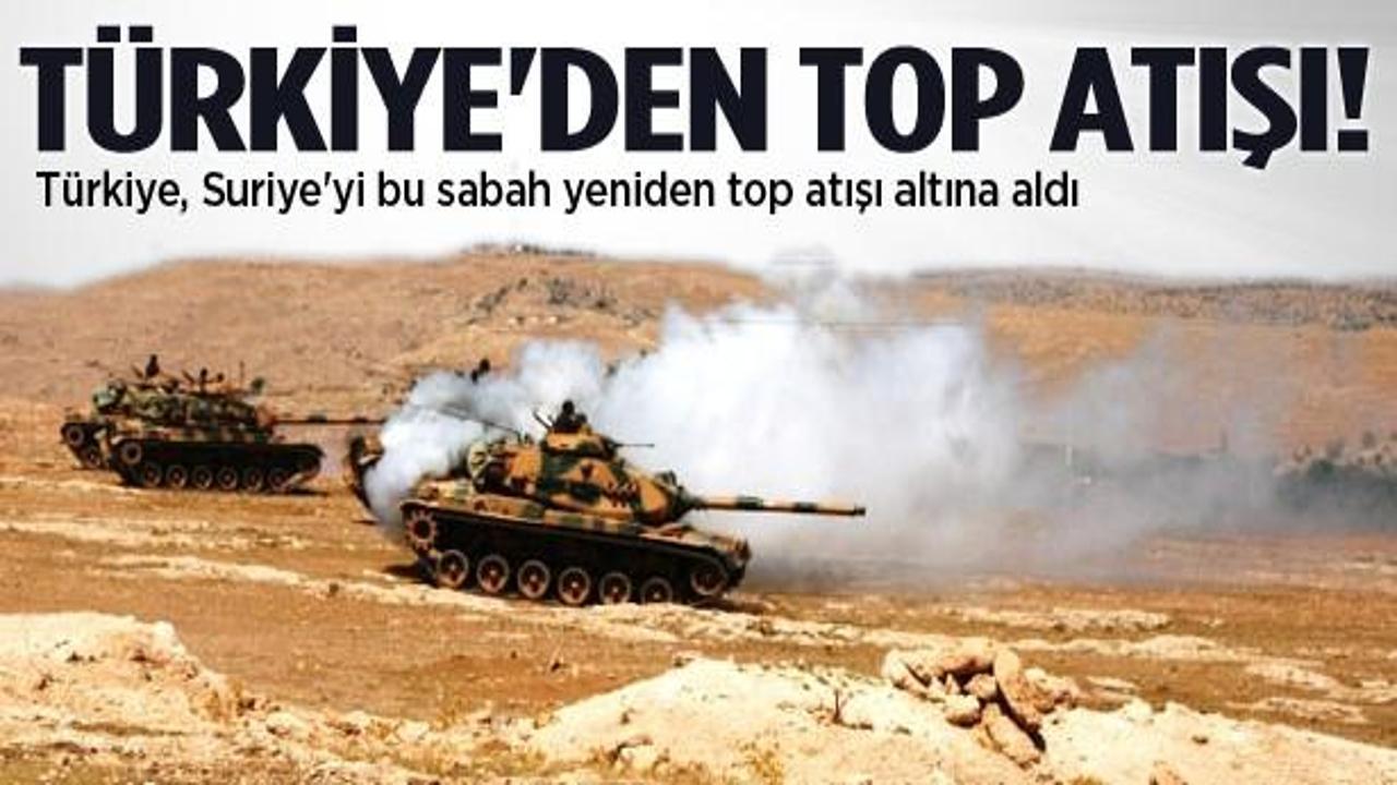 Türkiye, Suriye'yi yine bombalamaya başladı